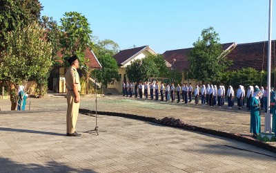 Pembukaan MPLS Tahun 2024 oleh Bapak Kepala Sekolah