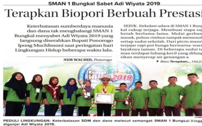 Terapkan Biopori Berbuah Prestasi